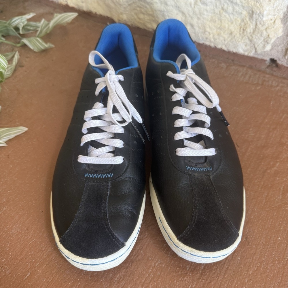 Adidas Mens Golf Spikeless Waterproof Blue White Black Shoes 671659 Size 11